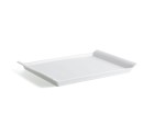 Fuente de Cocina Quid Gastro Fresh Rectangular Cerámica Blanco (36 x 25 cm) (6 Unidades)