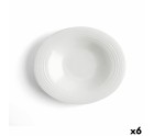 Deep Plate Ariane A'bordo Ceramic White (Ø 29 cm) (6 Units)