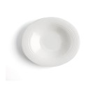 Plato Hondo Ariane A'bordo Cerámica Blanco (Ø 29 cm) (6 Unidades)