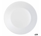 Underplate Luminarc Harena White Glass (Ø 27 cm) (24 Units)