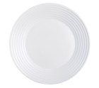 Underplate Luminarc Harena White Glass (Ø 27 cm) (24 Units)