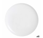 Pizza Plate Luminarc Friends Time White Glass Ø 32 cm (12 Units)
