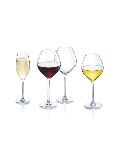 Wine glass Luminarc Grand Chais Transparent Glass (470 ml) (12 Units)