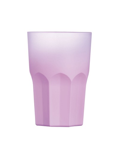 Glass Luminarc Summer Pop Pink Glass 12 Units 400 ml