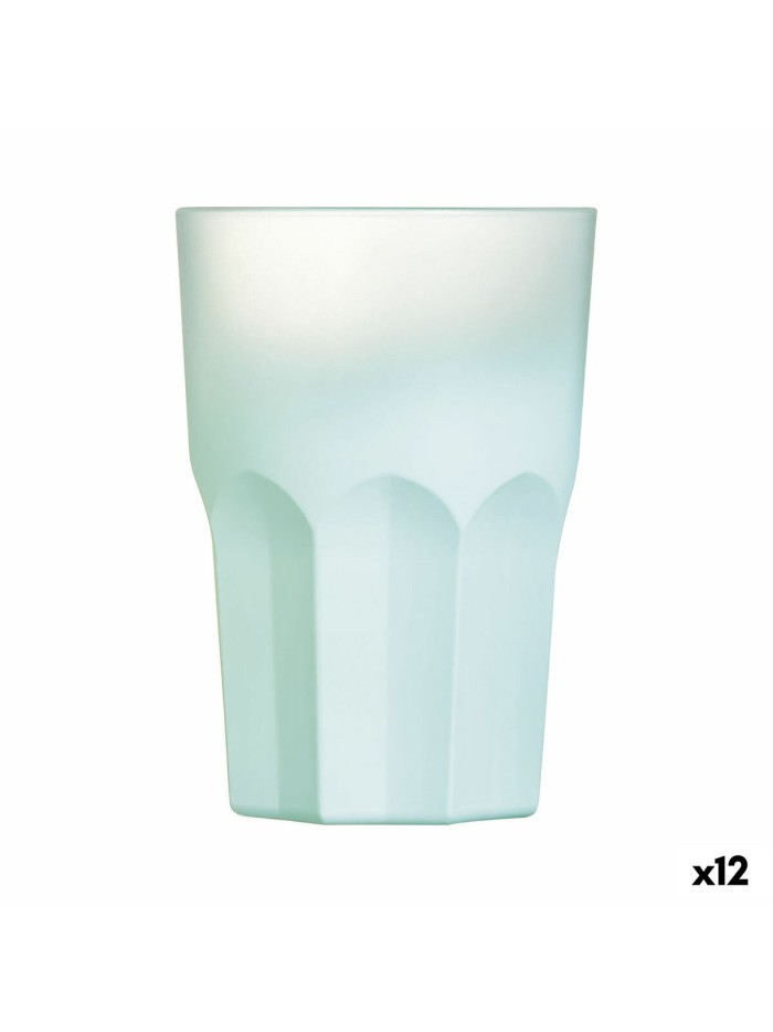 Glass Luminarc Summer Pop Turquoise Glass 12 Units 400 ml