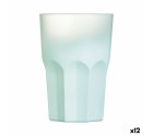 Vaso Luminarc Summer Pop Turquesa Vidrio 12 Unidades 400 ml