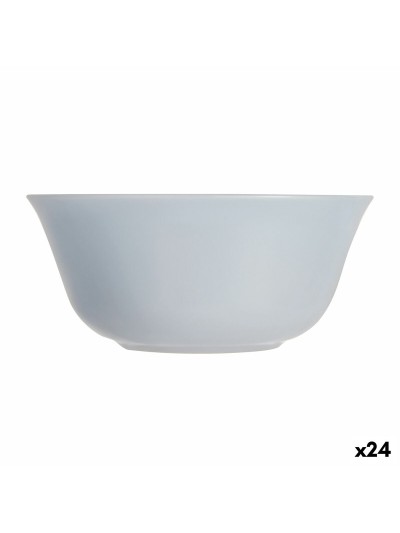 Bol Luminarc Carine Granit Gris Vidrio 12 cm Multiusos (24 Unidades)