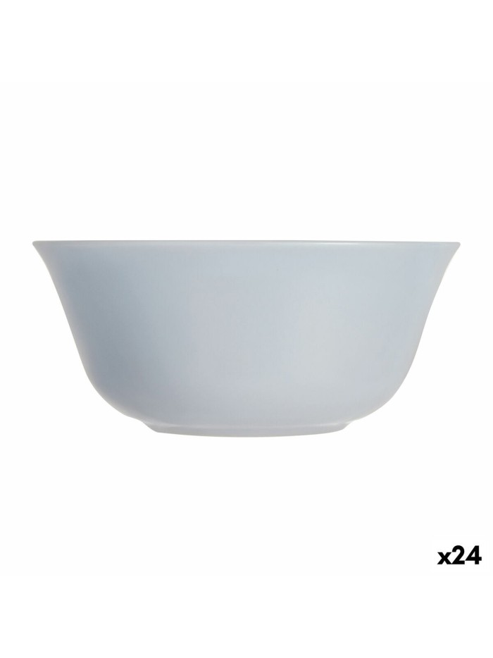 Bol Luminarc Carine Granit Gris Vidrio 12 cm Multiusos (24 Unidades)