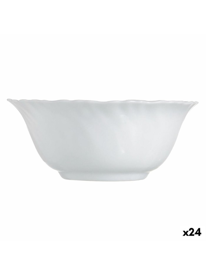 Bol Luminarc Feston Blanco Vidrio 12 cm (24 Unidades)