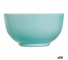 Bowl Luminarc Diwali Turquesa Turquoise Glass 14,5 cm (24 Units)