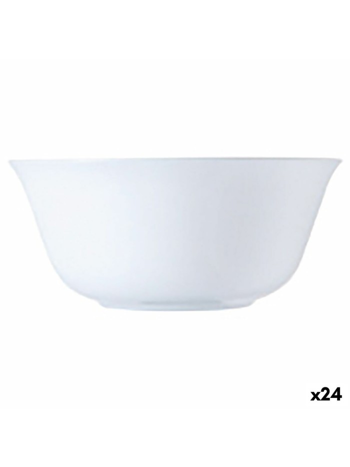 Bol Luminarc Carine Blanco Blanc verre 12 cm (24 Unités)
