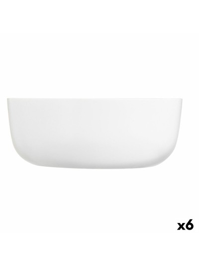 Bol Luminarc Diwali Blanco Vidrio 17,8 cm (6 Unidades)