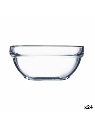 Bol Luminarc Apilable Transparente Vidrio Ø 14 cm (24 Unidades)