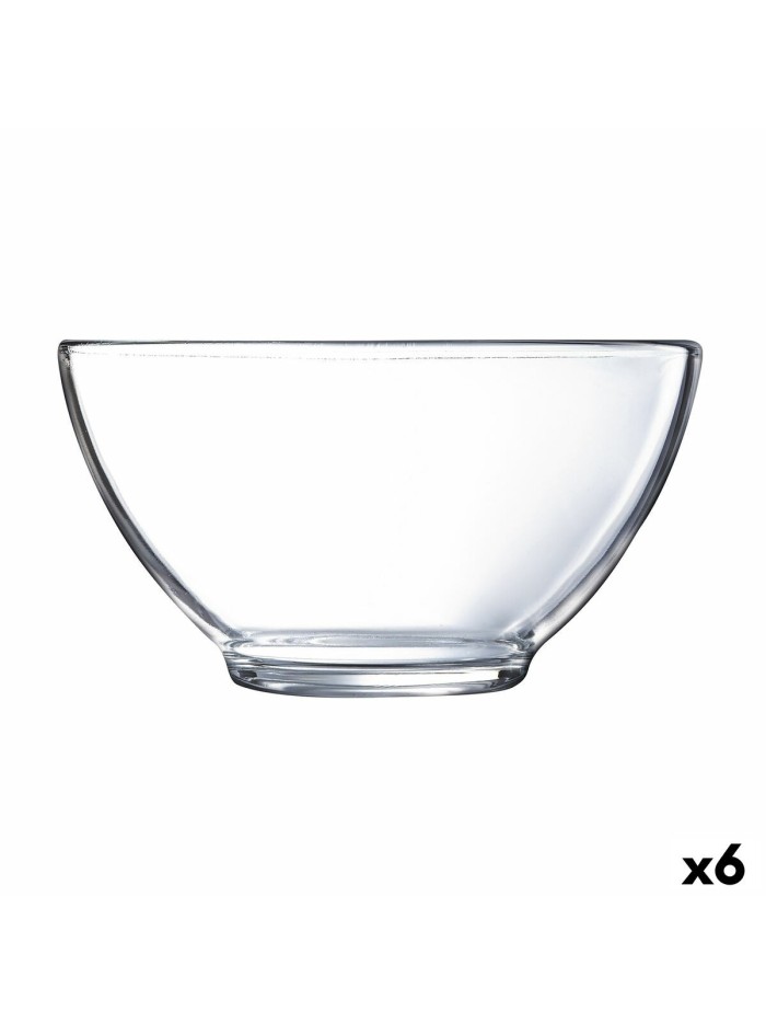 Bol Luminarc Ariba Transparente Vidrio 500 ml (6 Unidades)