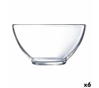 Bol Luminarc Ariba Transparent verre 500 ml (6 Unités)