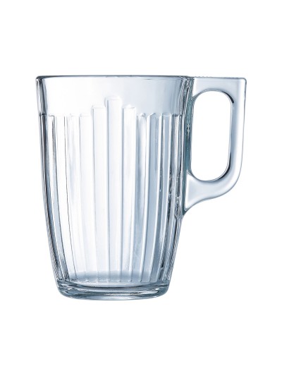 Cup Luminarc Nuevo Breakfast Transparent Glass (320 ml) (6 Units)