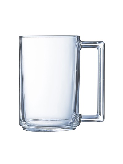 Cup Luminarc à La Bonne Heure Transparent Breakfast Glass 320 ml (24 Units)