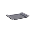 Bandeja Inde Negro Vidrio 26,5 x 16 cm