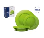 Set de Vajilla Duralex Lys 12 Piezas Verde