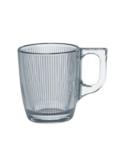 Taza Luminarc Stripy Transparente Vidrio 90 ml (6 Unidades)