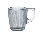 Taza Luminarc Stripy Transparente Vidrio 90 ml (6 Unidades)