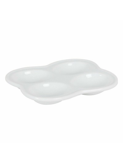 Bandeja de Aperitivos Inde Porcelana 15 x 12 x 2 cm