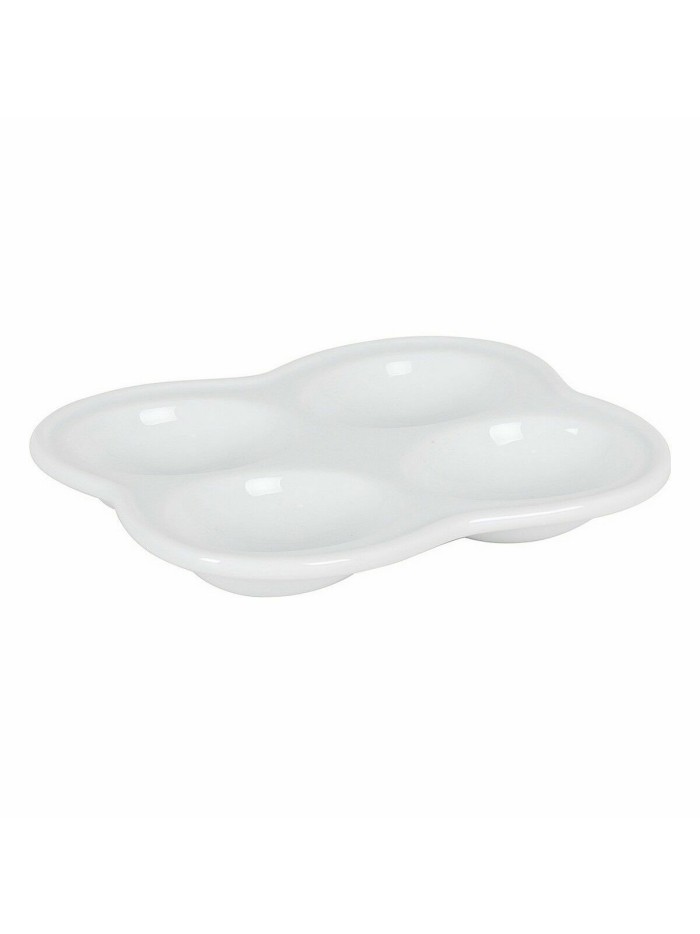 Bandeja de Aperitivos Inde Porcelana 15 x 12 x 2 cm