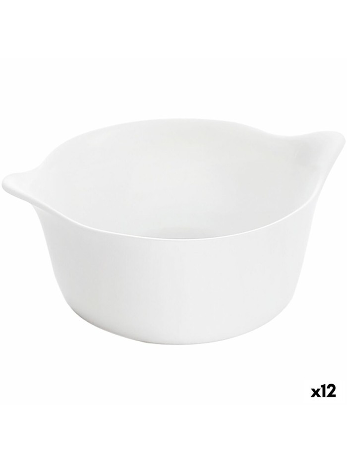 Bowl Luminarc Smart Cuisine White Glass (12 Units)