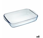 Fuente de Cocina Pyrex Classic 4,6 L 40,3 x 26,3 x 7,3 cm Transparente Vidrio (6 Unidades)