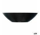 Cuenco Luminarc Harena Sopa 20 cm Negro Vidrio (24 Unidades)