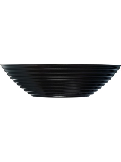 Bol Luminarc Harena Soupe 20 cm Noir verre (24 Unités)