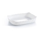 Fuente de Cocina Luminarc Smart Cuisine Rectangular Blanco Vidrio 29 x 30 cm (6 Unidades)