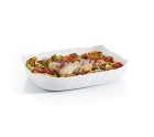 Fuente de Cocina Luminarc Smart Cuisine Rectangular Blanco Vidrio 29 x 30 cm (6 Unidades)