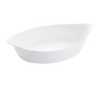 Serving Platter Luminarc Smart Cuisine Oval White Glass 6 Units 38 x 22 cm