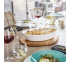 Fuente de Cocina Luminarc Smart Cuisine Ovalado Blanco Vidrio 6 Unidades 38 x 22 cm