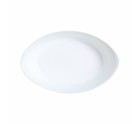 Fuente de Cocina Luminarc Smart Cuisine Ovalado Blanco Vidrio 21 x 13 cm (6 Unidades)