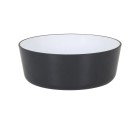 Cuenco Inde Melamina Blanco/Negro 600 ml 14 x 6 cm