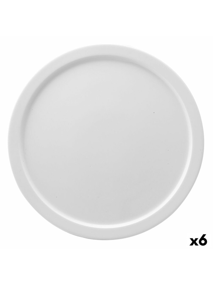 Plato para Pizza Ariane Prime Cerámica Blanco Ø 32 cm (6 Unidades)