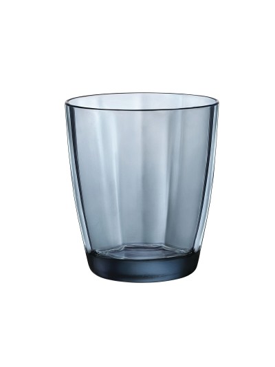 Glass Bormioli Rocco Pulsar Blue Glass 390 ml (6 Units)