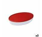 Fuente de Cocina Ô Cuisine Cook&store Ocu Con Tapa 3 L Transparente Vidrio Silicona 5 Unidades