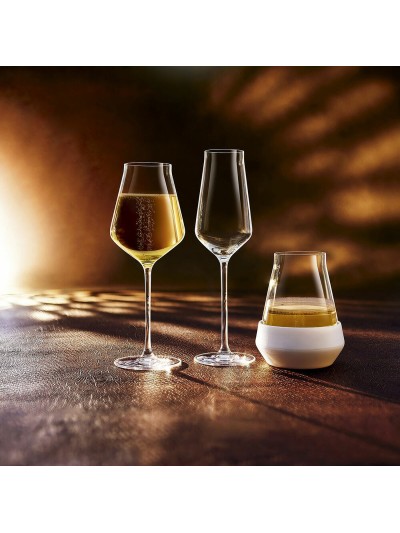 Set of cups Chef & Sommelier Reveal Up Transparent Glass 550 ml (6 Units)
