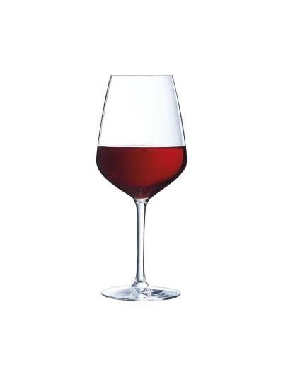 Set of cups Arcoroc Vina Juliette Transparent Glass 400 ml Wine (6 Units)