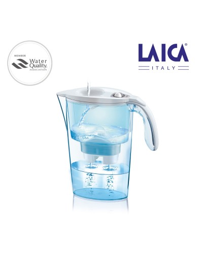 Jarra Filtrante LAICA Stream J31-CC Blanco Transparente 2,3 L Polipropileno