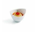Bowl Quid Gastro Fun Aperitif White Ceramic 9 x 6 cm (12 Units)