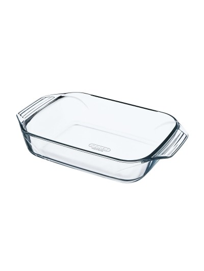 Oven Dish Pyrex Irresistible Transparent Glass Rectangular 27,5 x 16,9 x 6 cm (6 Units)
