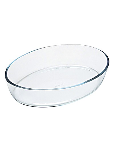 Fuente para Horno Pyrex Classic Vidrio Transparente Vidrio Ovalada 35 x 24 x 7 cm (6 Unidades)