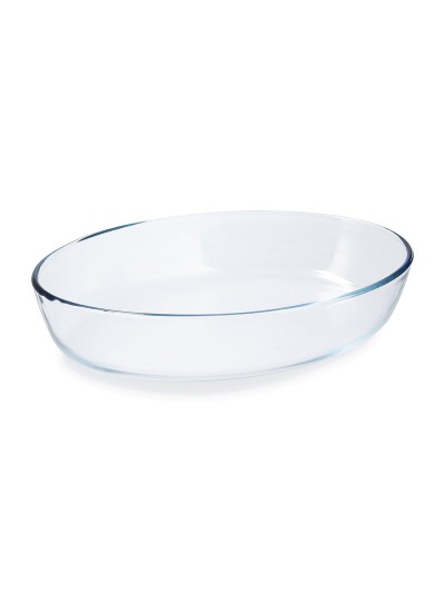 Fuente para Horno Pyrex Classic Vidrio Transparente Vidrio Ovalada 30 x 21 x 7 cm (4 Unidades)