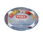 Fuente para Horno Pyrex Classic Vidrio Transparente Vidrio Ovalada 30 x 21 x 7 cm (4 Unidades)