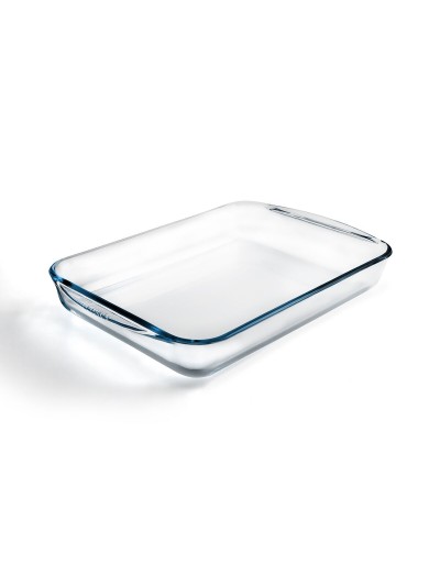 Fuente para Horno Pyrex Classic Vidrio Transparente Vidrio Rectangular 40 x 27 x 6 cm (6 Unidades)