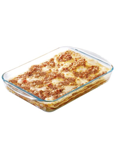 Fuente para Horno Pyrex Classic Vidrio Transparente Vidrio Rectangular 40 x 27 x 6 cm (6 Unidades)